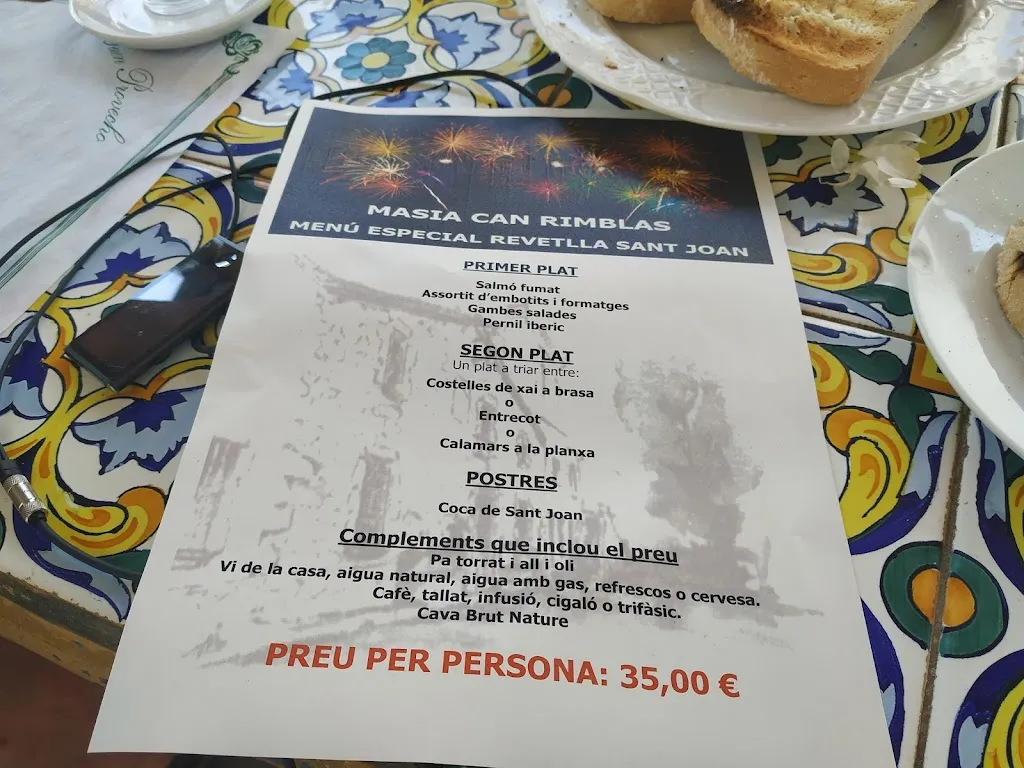 Menu_Restaurant Masia Can Rimblas_Dosrius_image_1