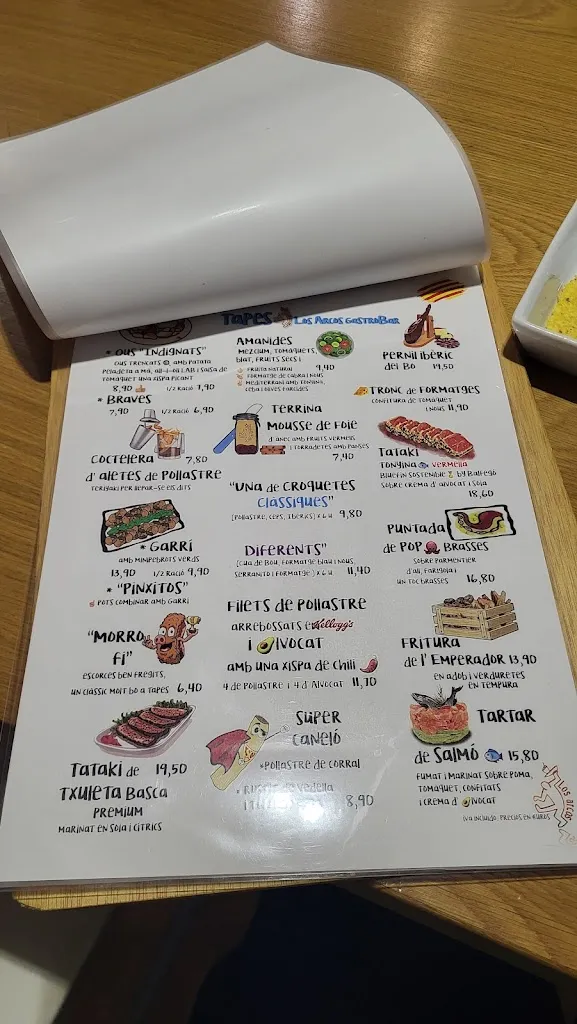 Menu_Los Arcos Gastro Bar LAB_Cornellà de Llobregat_image_2