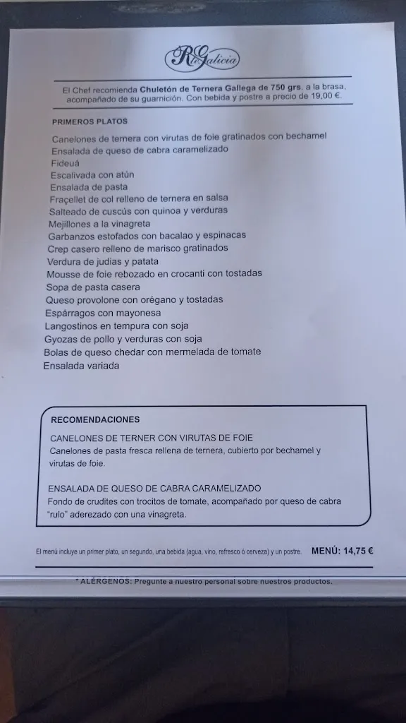 Menu_Restaurant Galícia_Cornellà de Llobregat_image_3