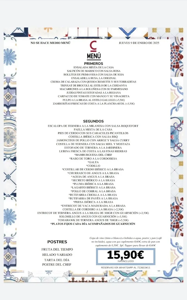 Menu_Cibum Group Restaurante_Cornellà de Llobregat_immagine_2