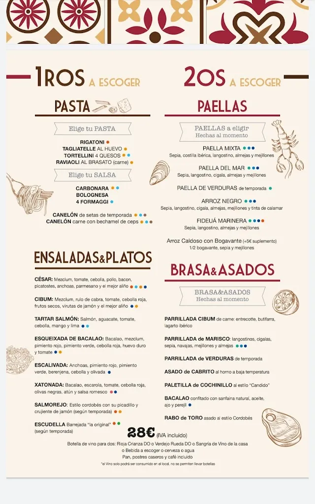 Menu_Cibum Group Restaurante_Cornellà de Llobregat_immagine_3