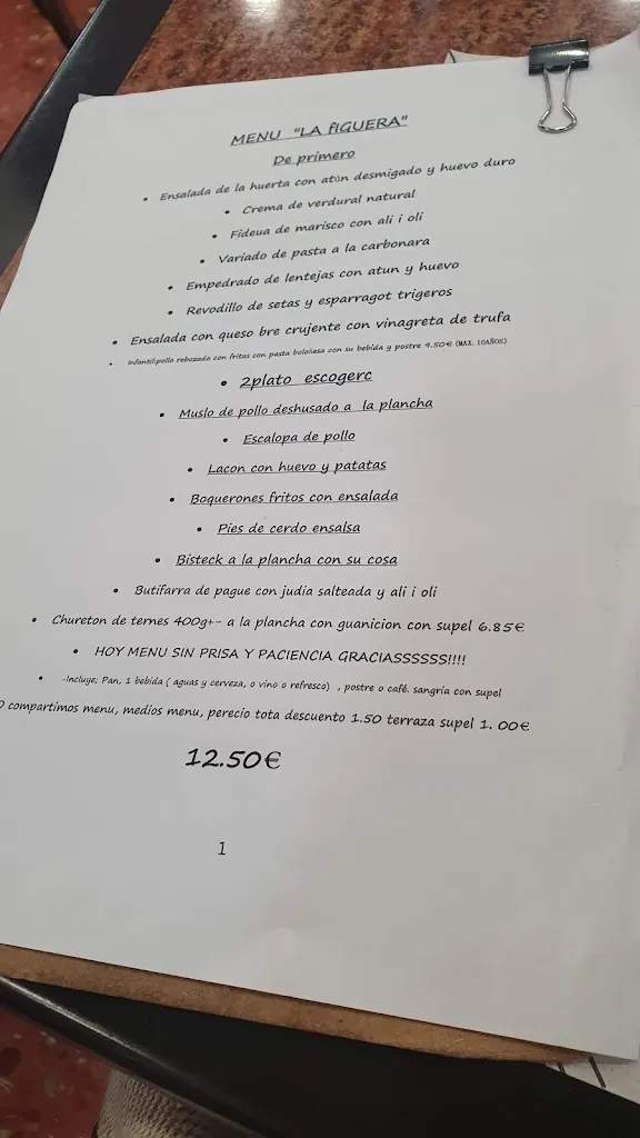 Menu_Restaurant la Figuera_Cornellà de Llobregat_image_4