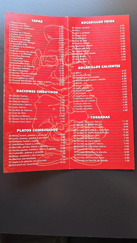 Menu_El Racó d'en Josep_Cornellà de Llobregat_image_1