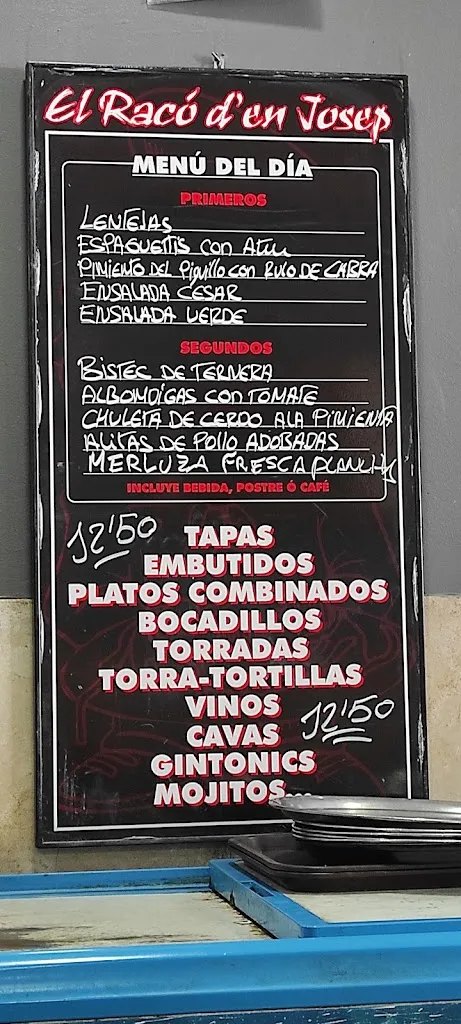 Menu_El Racó d'en Josep_Cornellà de Llobregat_image_4