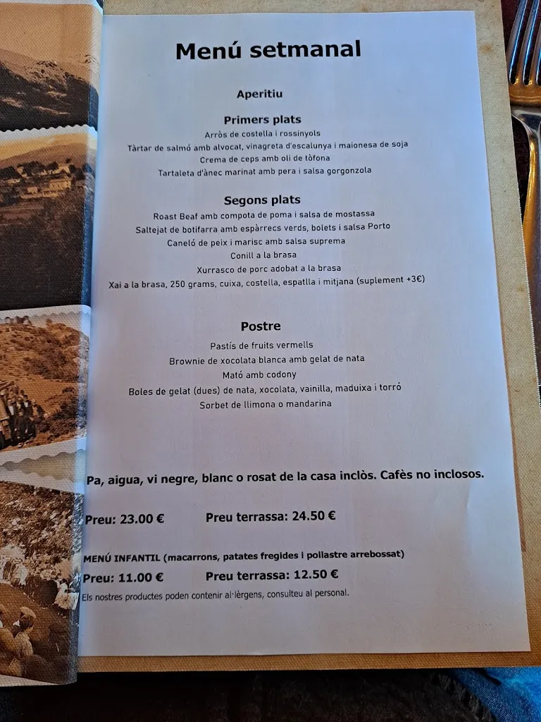 Menu_Restaurant de Falgars_Fígols_image_1