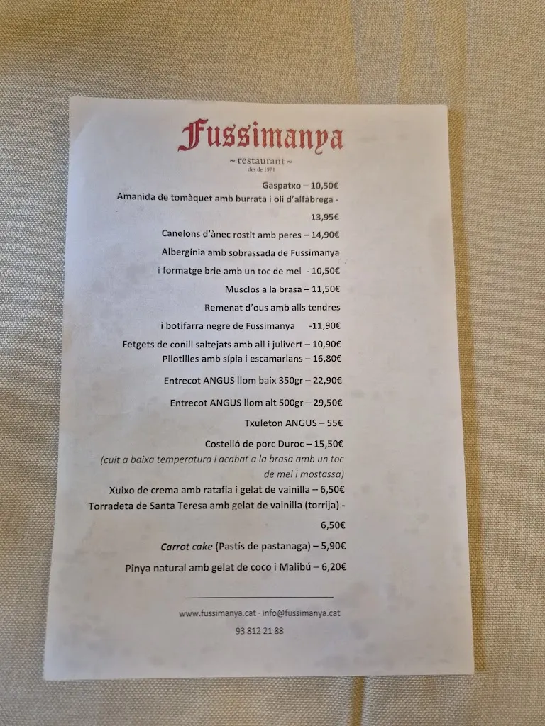 Menu_Restaurant Fussimanya_Folgueroles_image_1