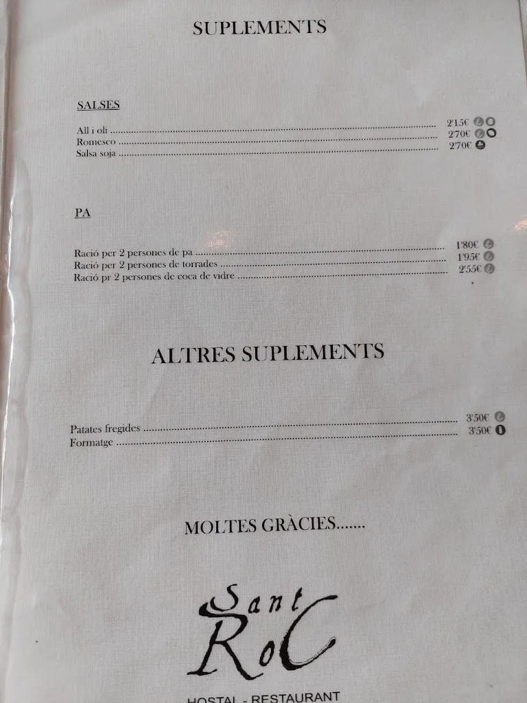 Menu_Hostal Restaurant Sant Roc Montseny_Fogars de Montclús_image_2
