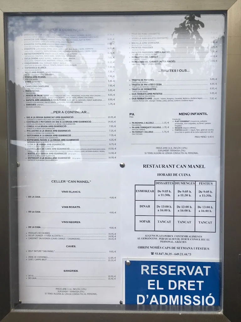 Menu_Restaurant Can Manel de Montseny_Fogars de Montclús_image_3