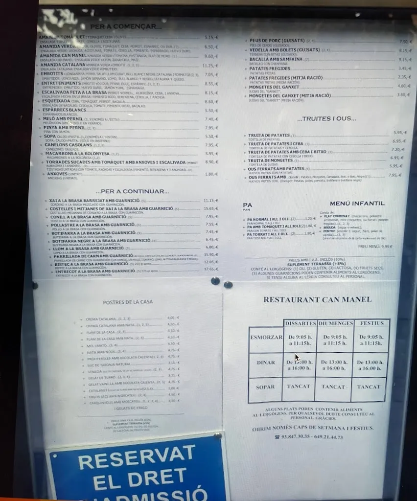 Menu_Restaurant Can Manel de Montseny_Fogars de Montclús_image_4