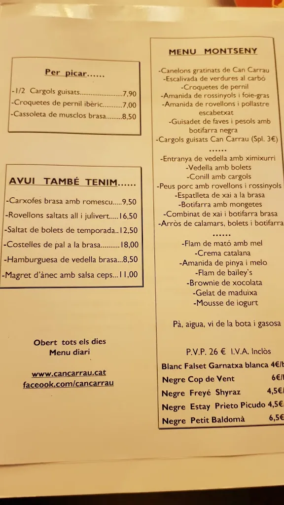Menu_ESPAI CAN CARRAU_Fogars de Montclús_image_2