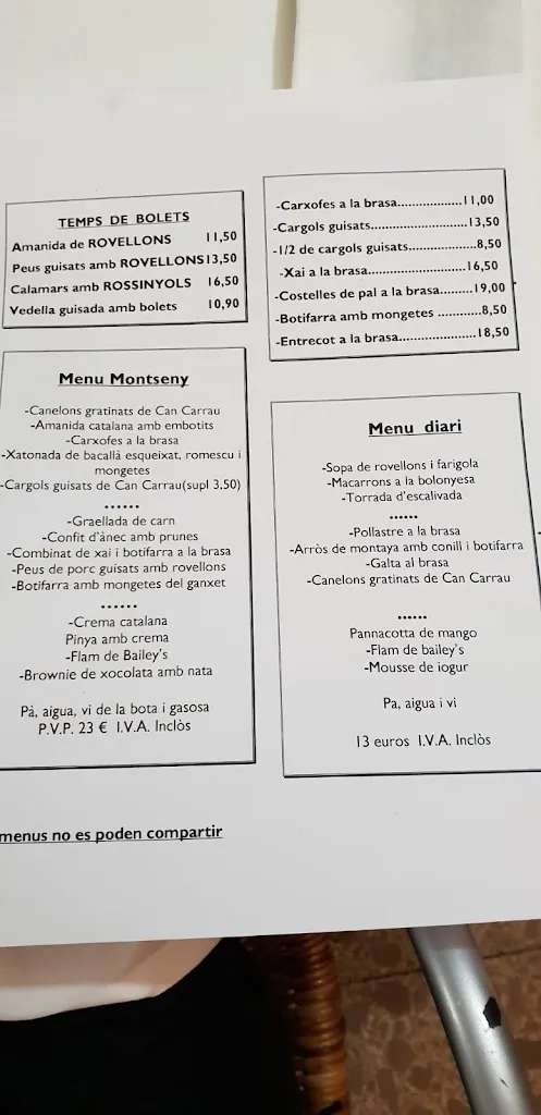 Menu_ESPAI CAN CARRAU_Fogars de Montclús_image_4