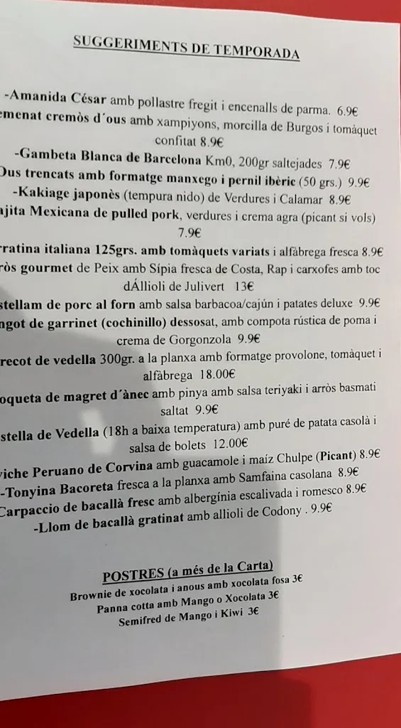 Menu_La Fàbrica_Esplugues de Llobregat_image_4