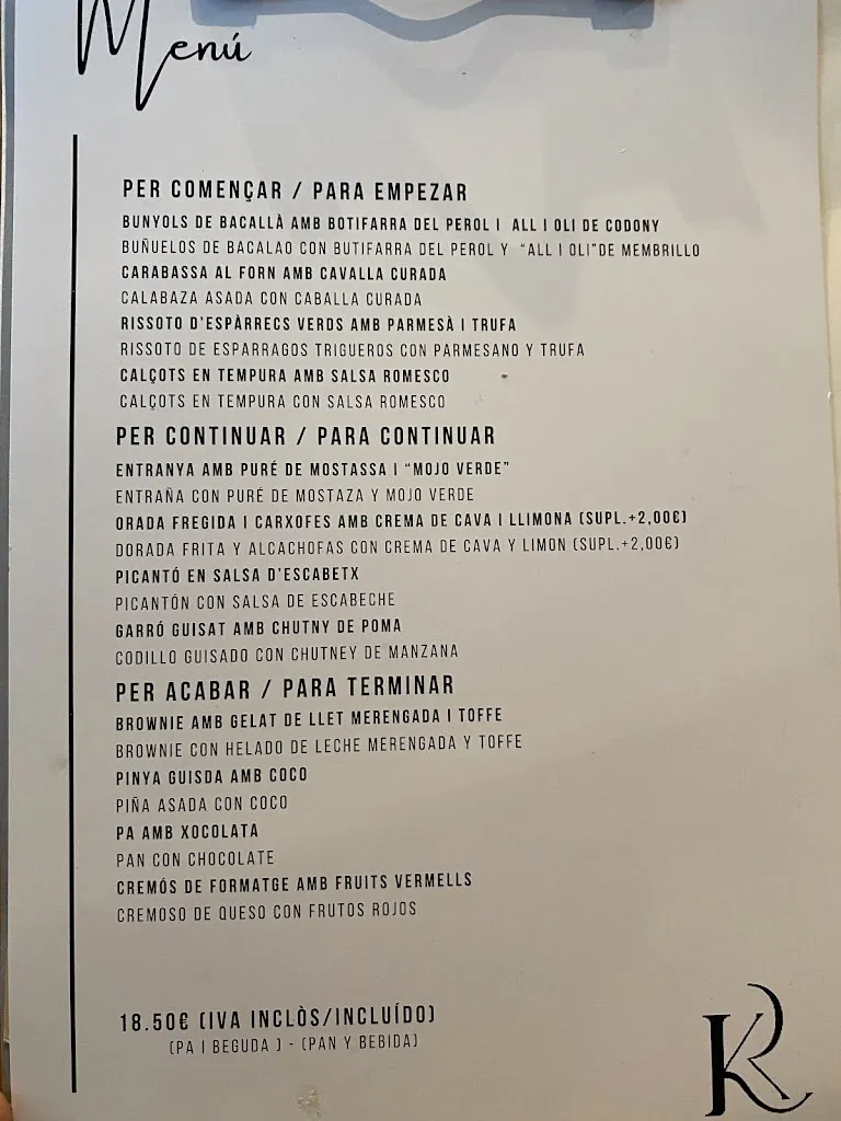 Menu_Kaprixo Restaurant _Esplugues de Llobregat_image_2