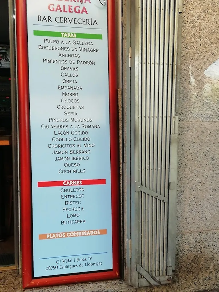 Menu_Taberna Gallega_Esplugues de Llobregat_image_4