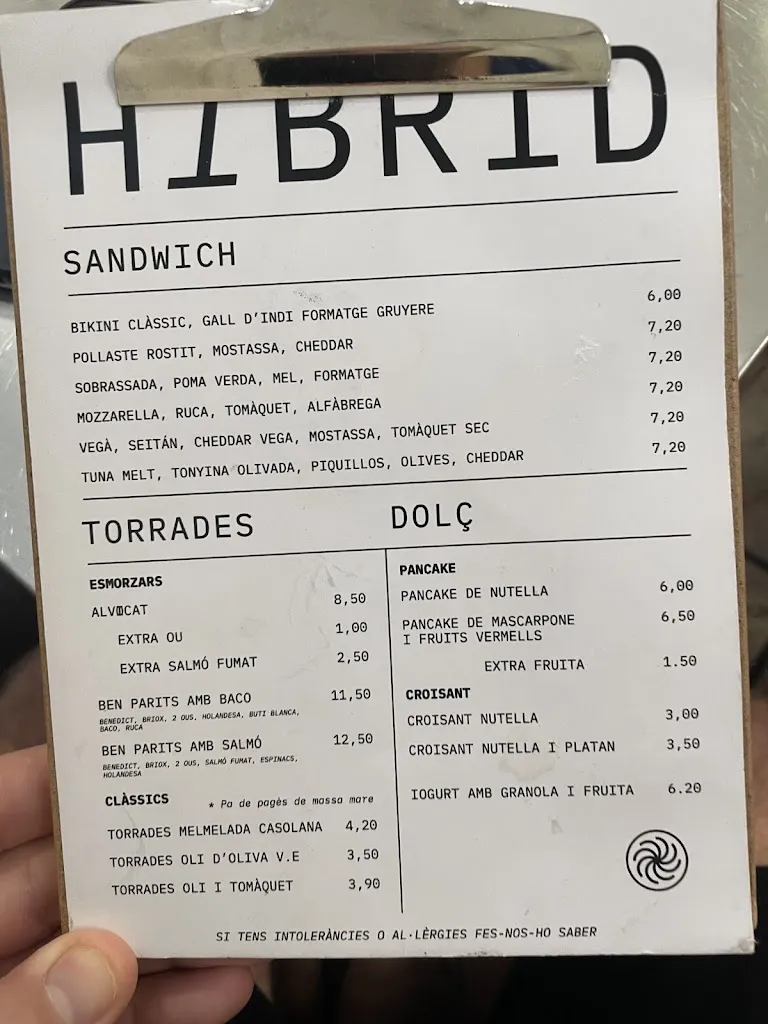 Menu_Híbrid Cafè Restaurant_Esplugues de Llobregat_image_2