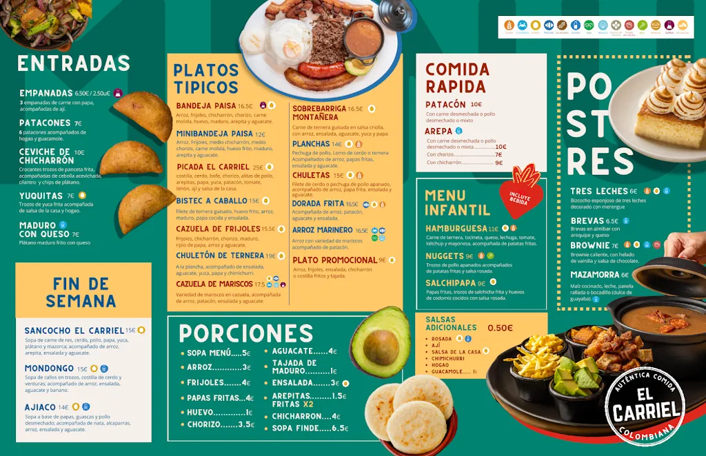 Menu_El Carriel | Bandeja Paisa_Esplugues de Llobregat_image_1