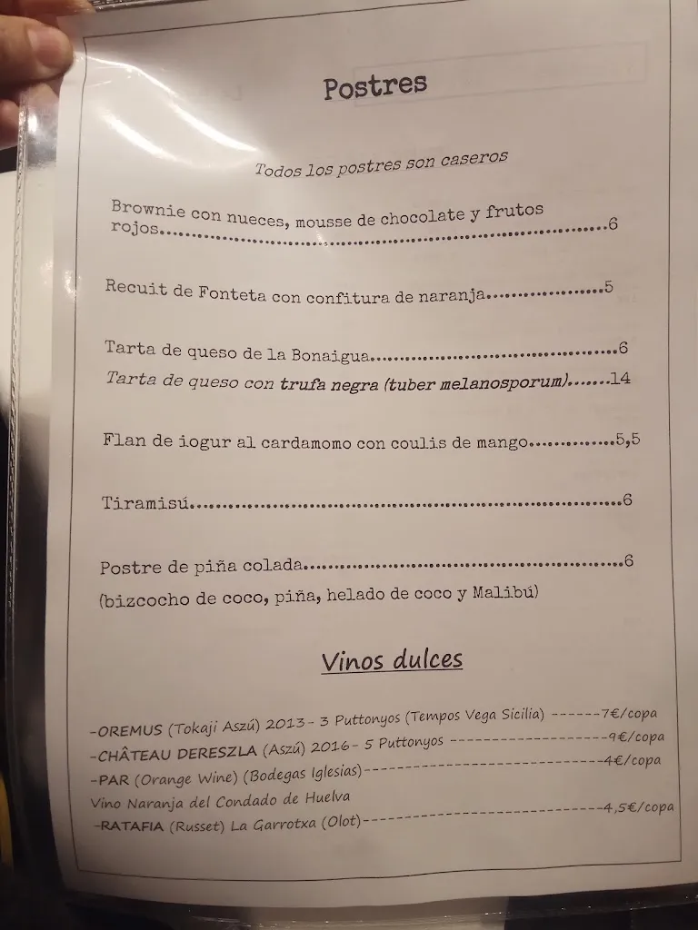 Menu_Restaurant La Bonaigua_Esplugues de Llobregat_image_3