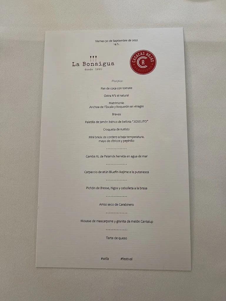 Menu_Restaurant La Bonaigua_Esplugues de Llobregat_image_4