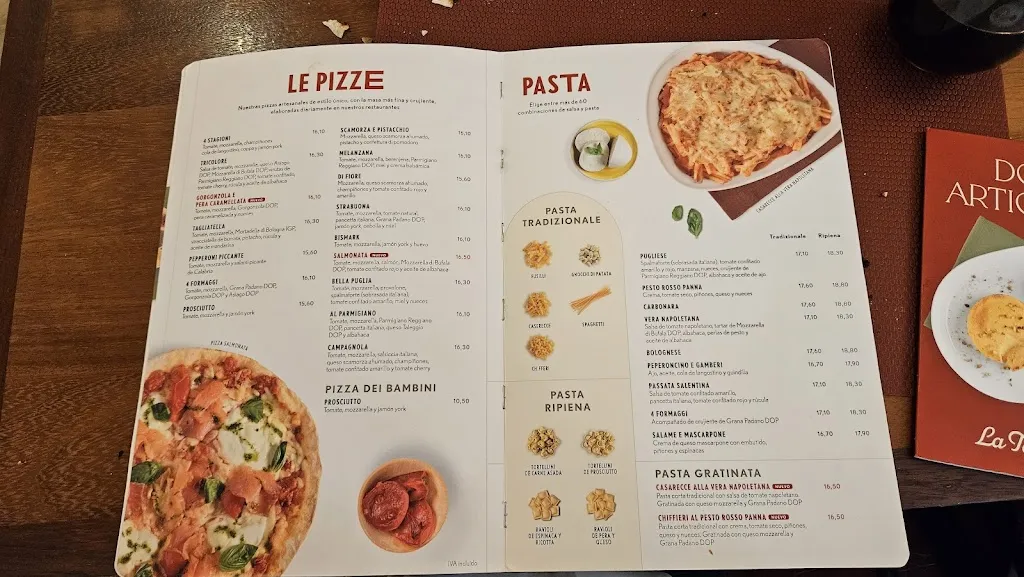 Menu_Restaurant La Tagliatella_Esplugues de Llobregat_immagine_1