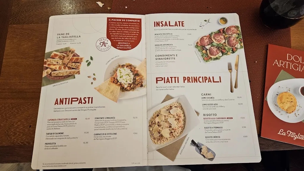 Menu_Restaurant La Tagliatella_Esplugues de Llobregat_immagine_4