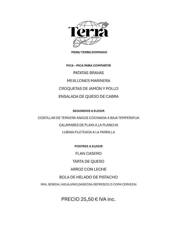 Menu_Terra Gavà Restaurant Gastrobar_Gavà_immagine_2