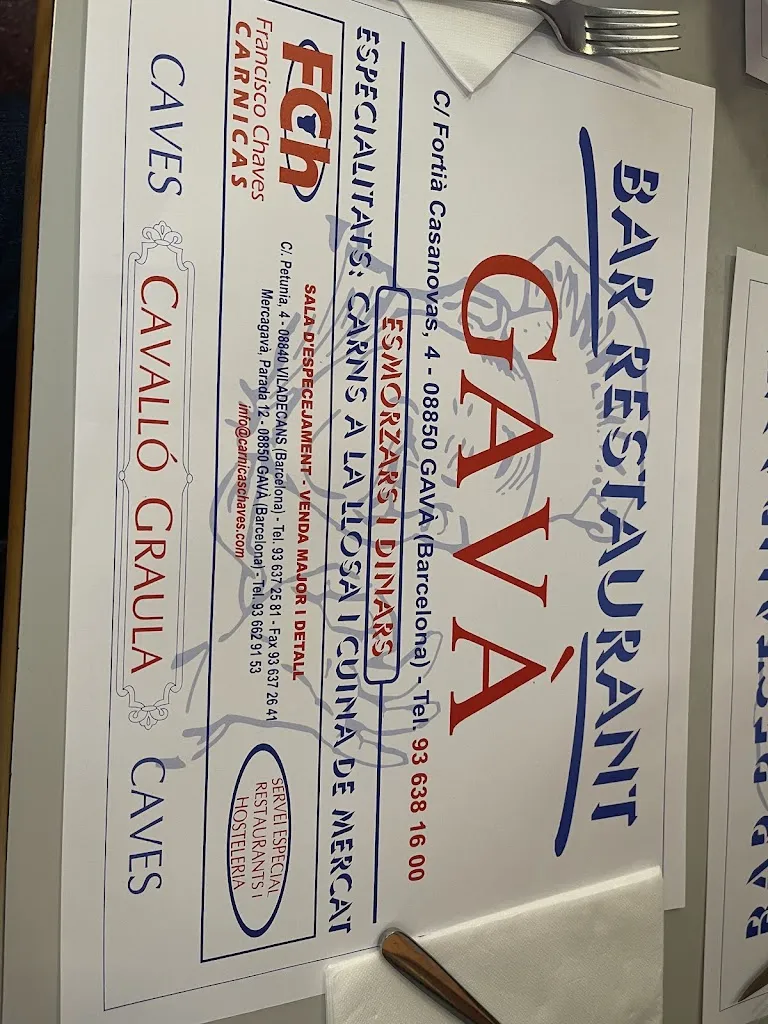 Jordi Subirana Lladó_BAR GAVÀ RESTAURANTE_Gavà_review