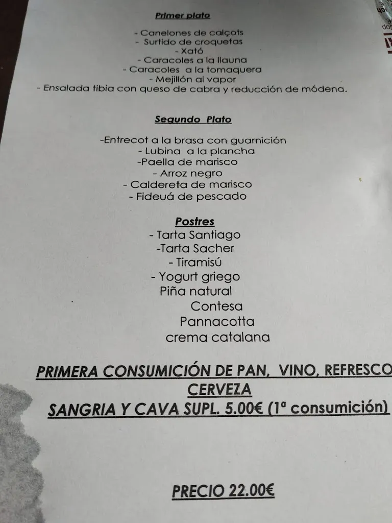 Menu_Restaurant El Racó d'en Pinilla_Cubelles_image_4