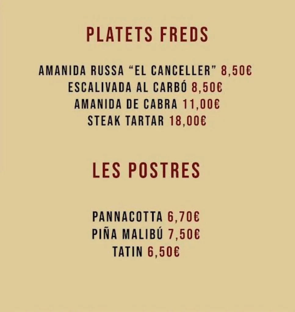 Menu_Restaurant El Canceller Cubelles_Cubelles_image_3