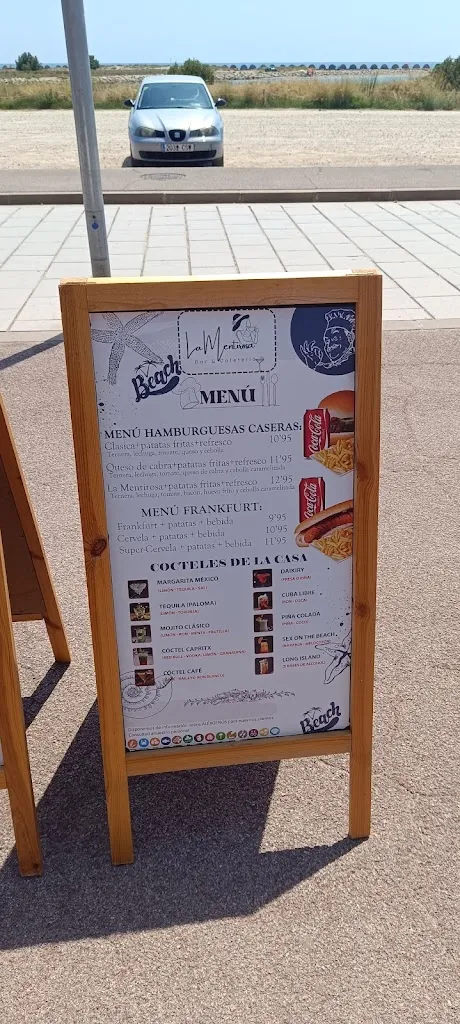 Menu_LA MENTIROSA BEACH CUBELLES_Cubelles_immagine_2