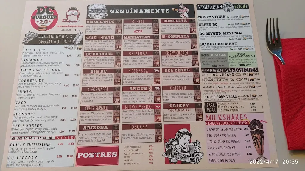 Menu_DC Burguer 2.0 CUBELLES_Cubelles_image_3