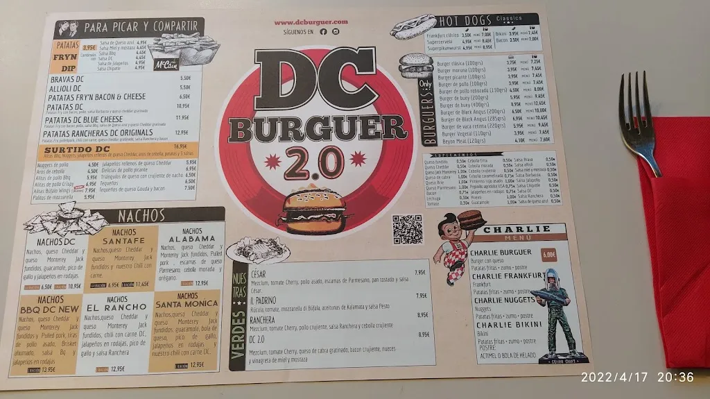 Menu_DC Burguer 2.0 CUBELLES_Cubelles_image_4