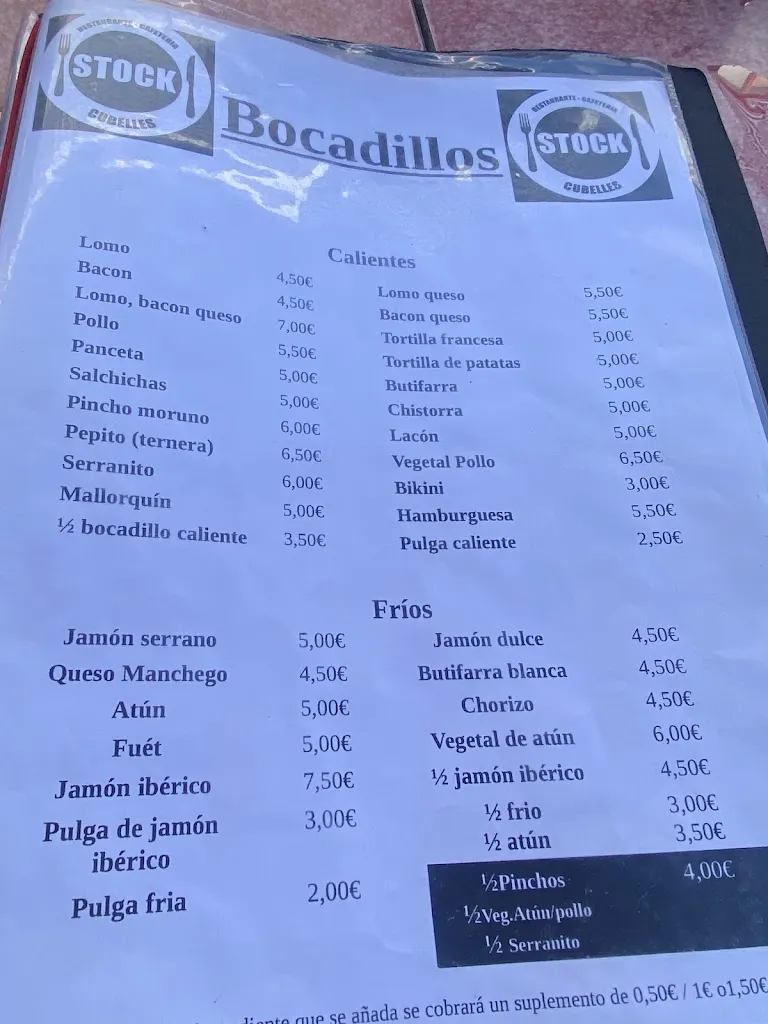 Menu_STOCK Bar Restaurant_Cubelles_image_3