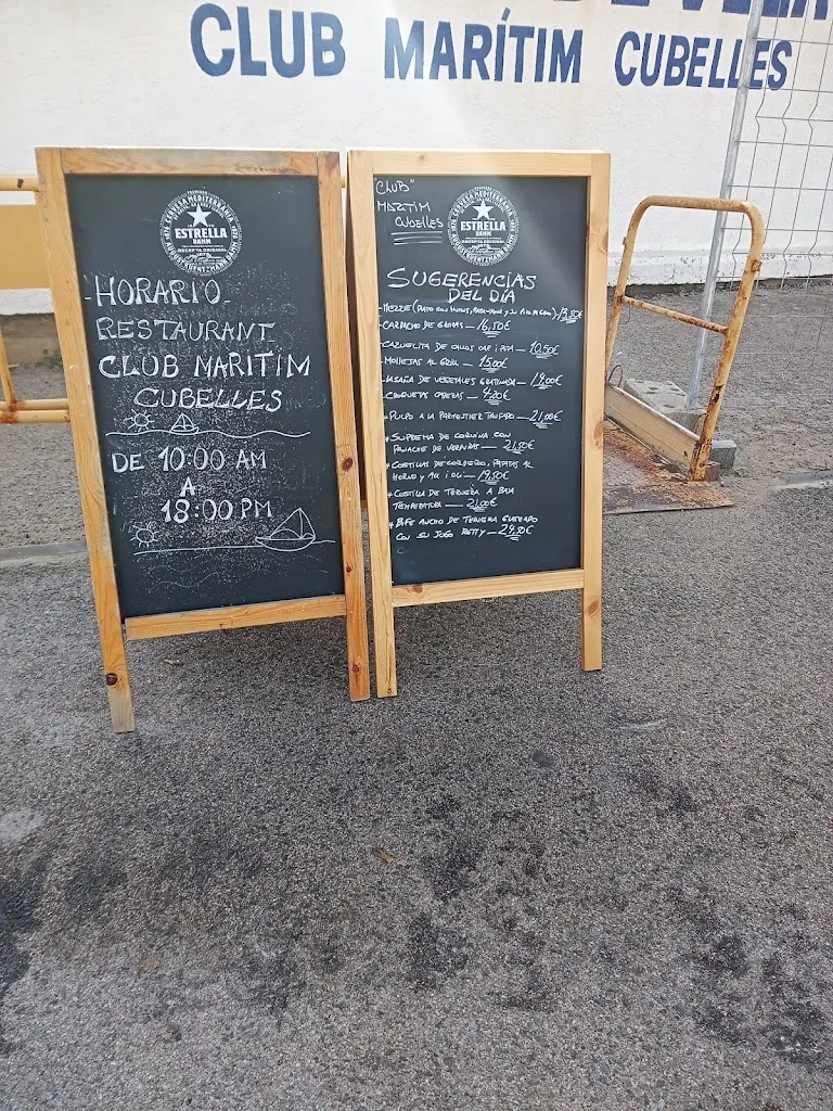Menu_Restaurant Club Maritim Cubelles_Cubelles_image_1