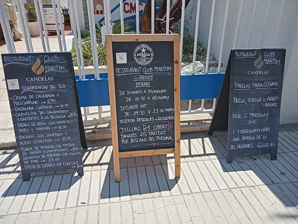 Menu_Restaurant Club Maritim Cubelles_Cubelles_image_2
