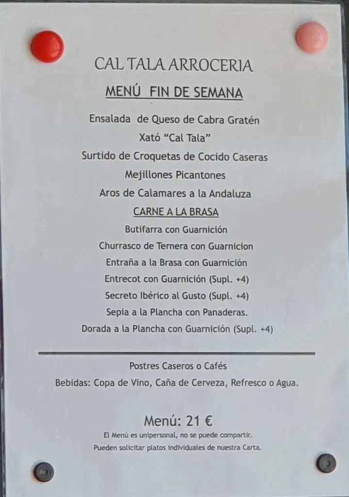 Menu_Cal Tala Arroceria Braseria_Cubelles_image_2
