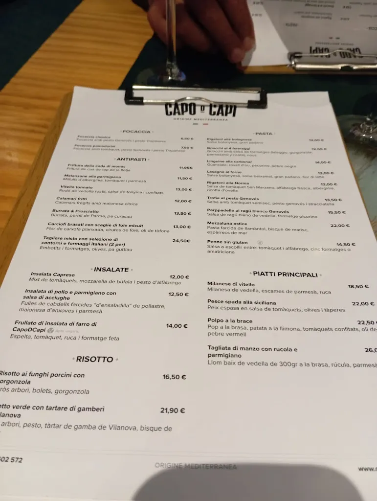 Menu_Pizzería Capo D Capi_Cubelles_image_2