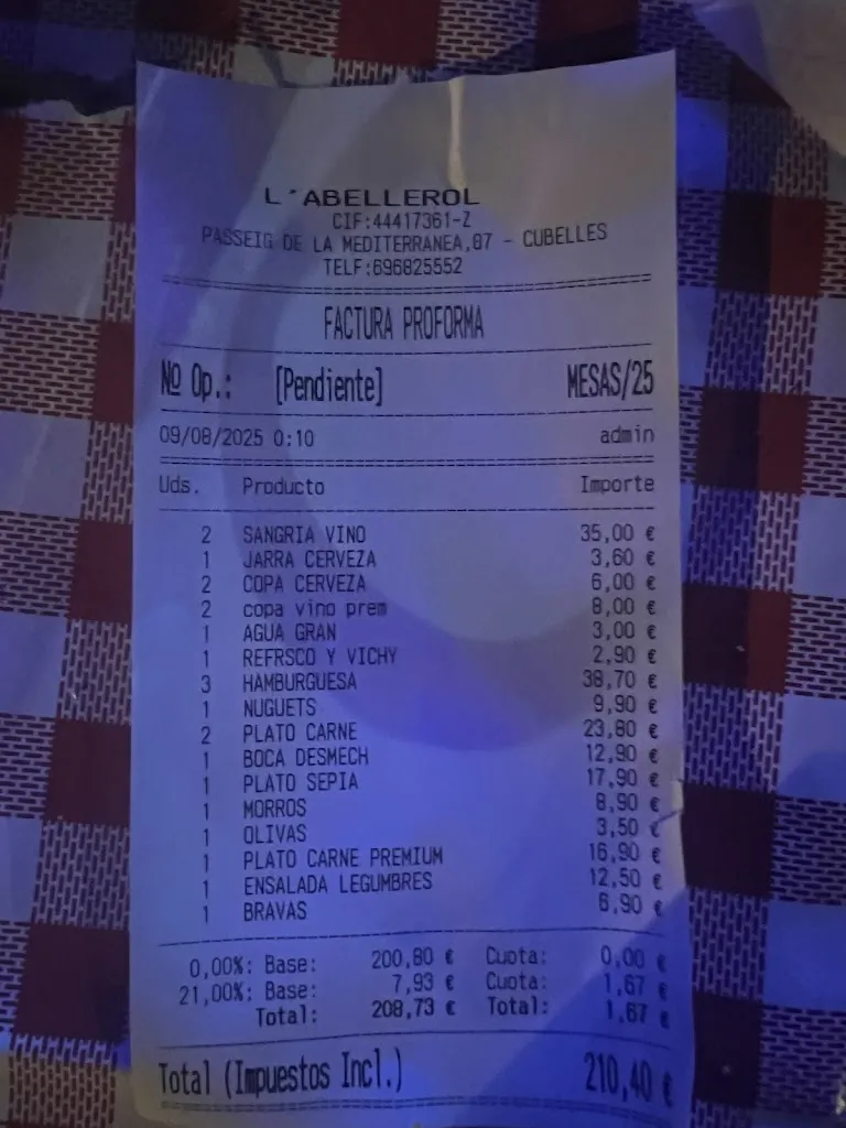 Oscar L._Guingueta L'abellerol_Cubelles_review