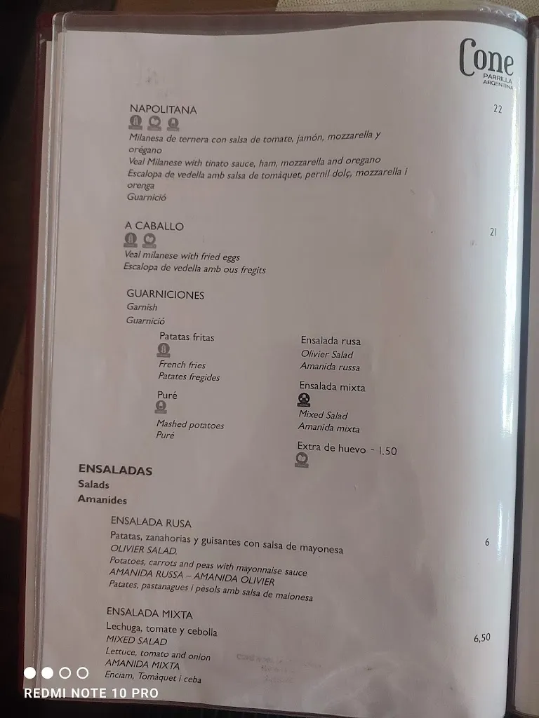 Menu_Cone Parrilla Argentina_Cubelles_image_3