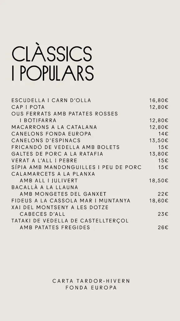 Menu_Fonda Europa_Granollers_image_1