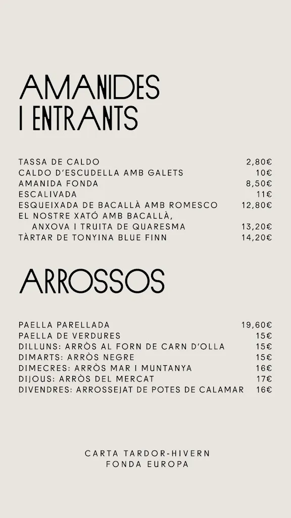 Menu_Fonda Europa_Granollers_image_3