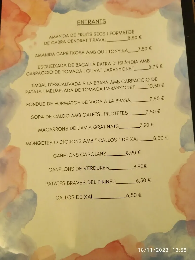 Menu_Restaurant El Recó de l'Avi_Guardiola de Berguedà_image_4