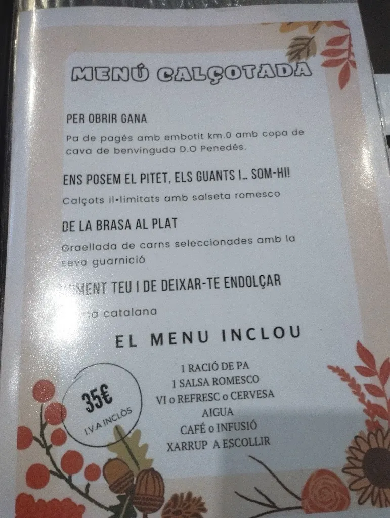 Menu_Restaurant Can Panyella_Gelida_image_4