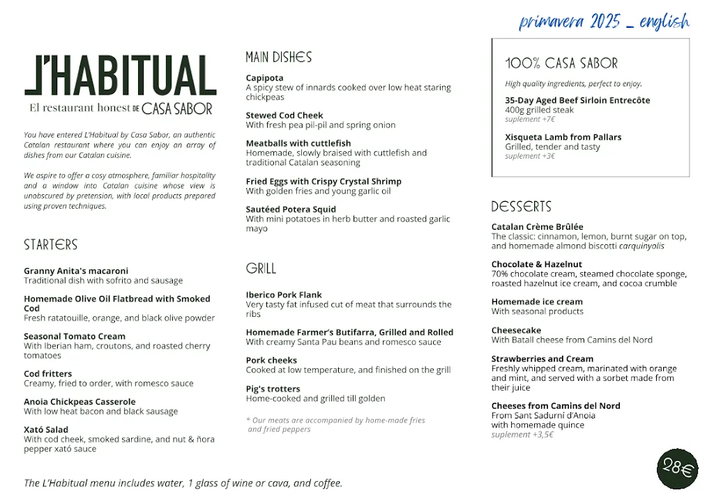 Menu_L'Habitual de Casa Sabor_Gelida_image_2