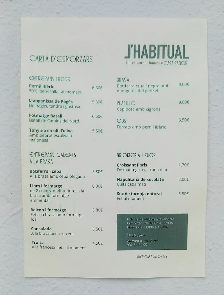 Menu_L'Habitual de Casa Sabor_Gelida_image_4