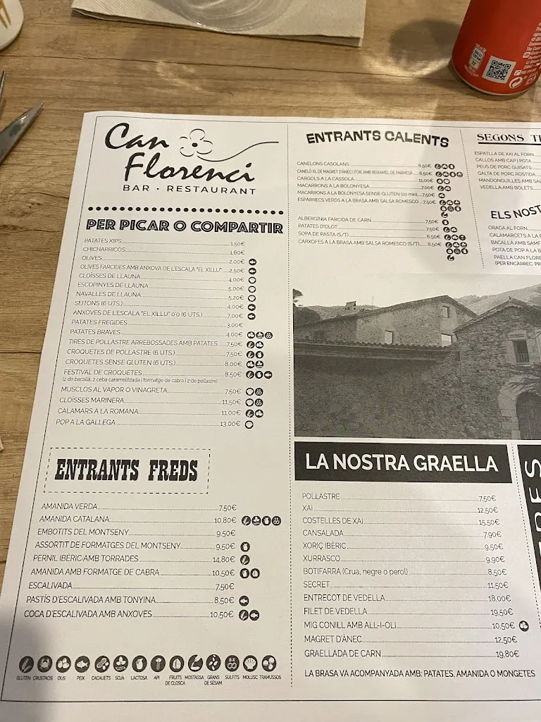 Menu_Restaurant Can Florenci_Gualba_image_3