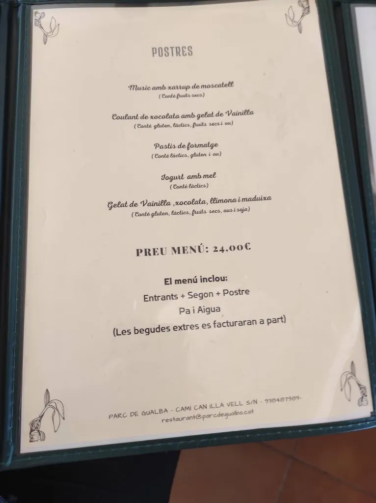 Menu_Restaurant del Parc_Gualba_immagine_2