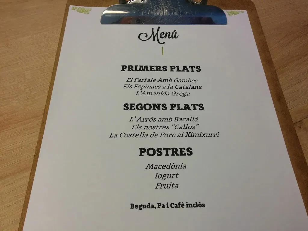 Menu_Pedregà Restaurant_Franqueses del Vallès Les_image_4