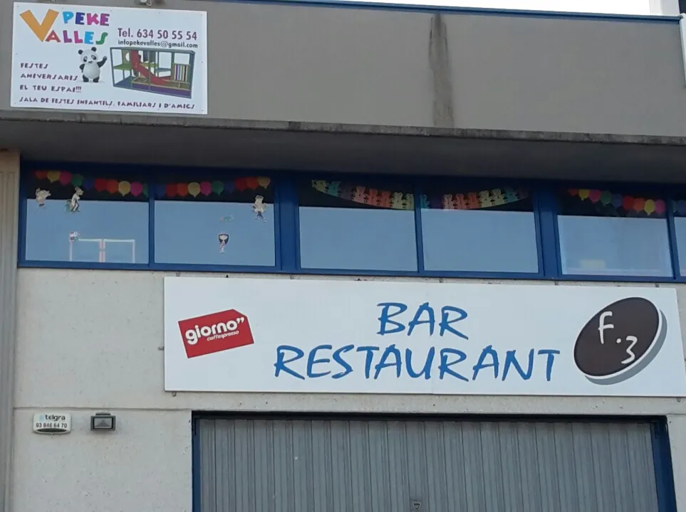Bar Restaurant F3 restaurant in Franqueses del Vallès Les