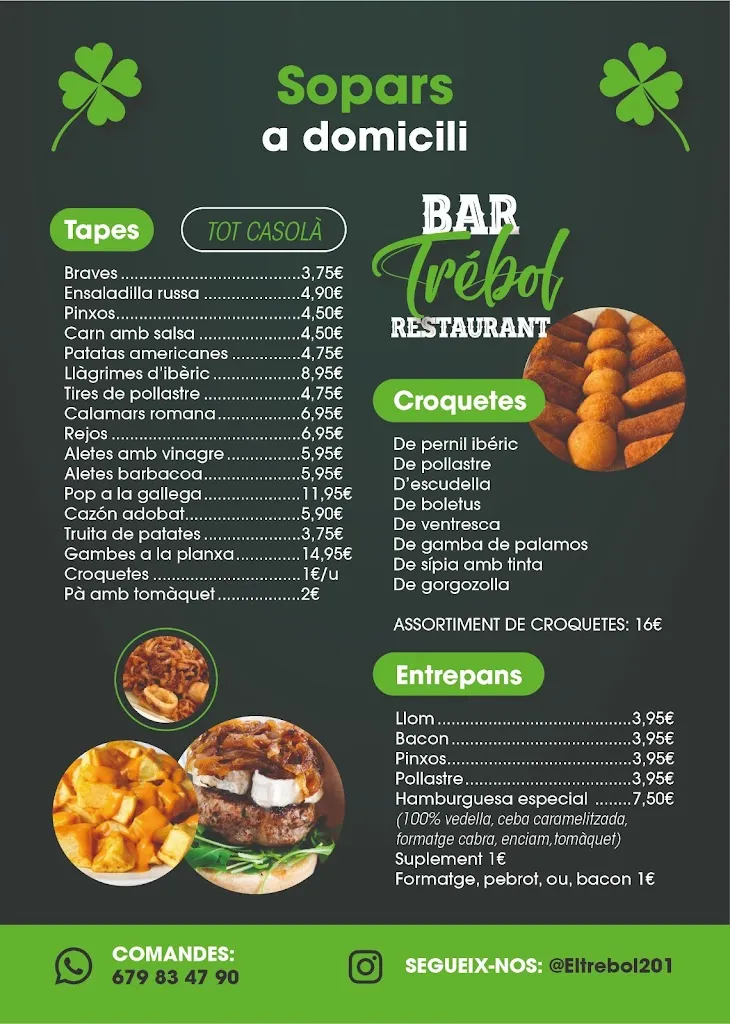 Menu_Bar Restaurante Trébol_Franqueses del Vallès Les_image_1
