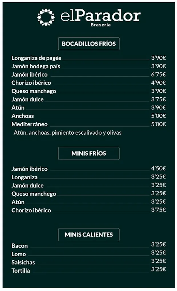 Menu_El Parador Brasería_Franqueses del Vallès Les_image_3